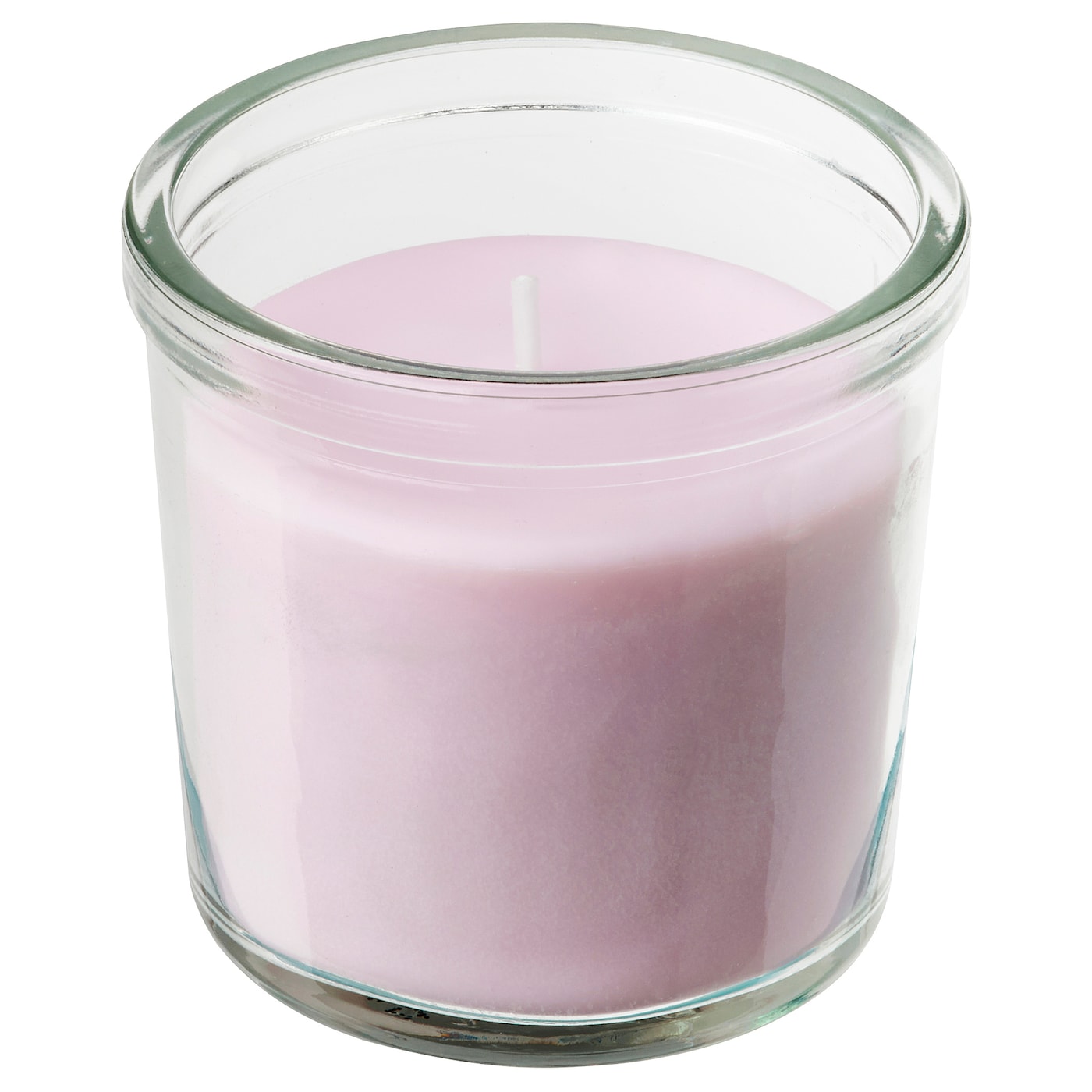 LUGNARE Ароматична свічка в склі - жасмин / рожева 20 год
