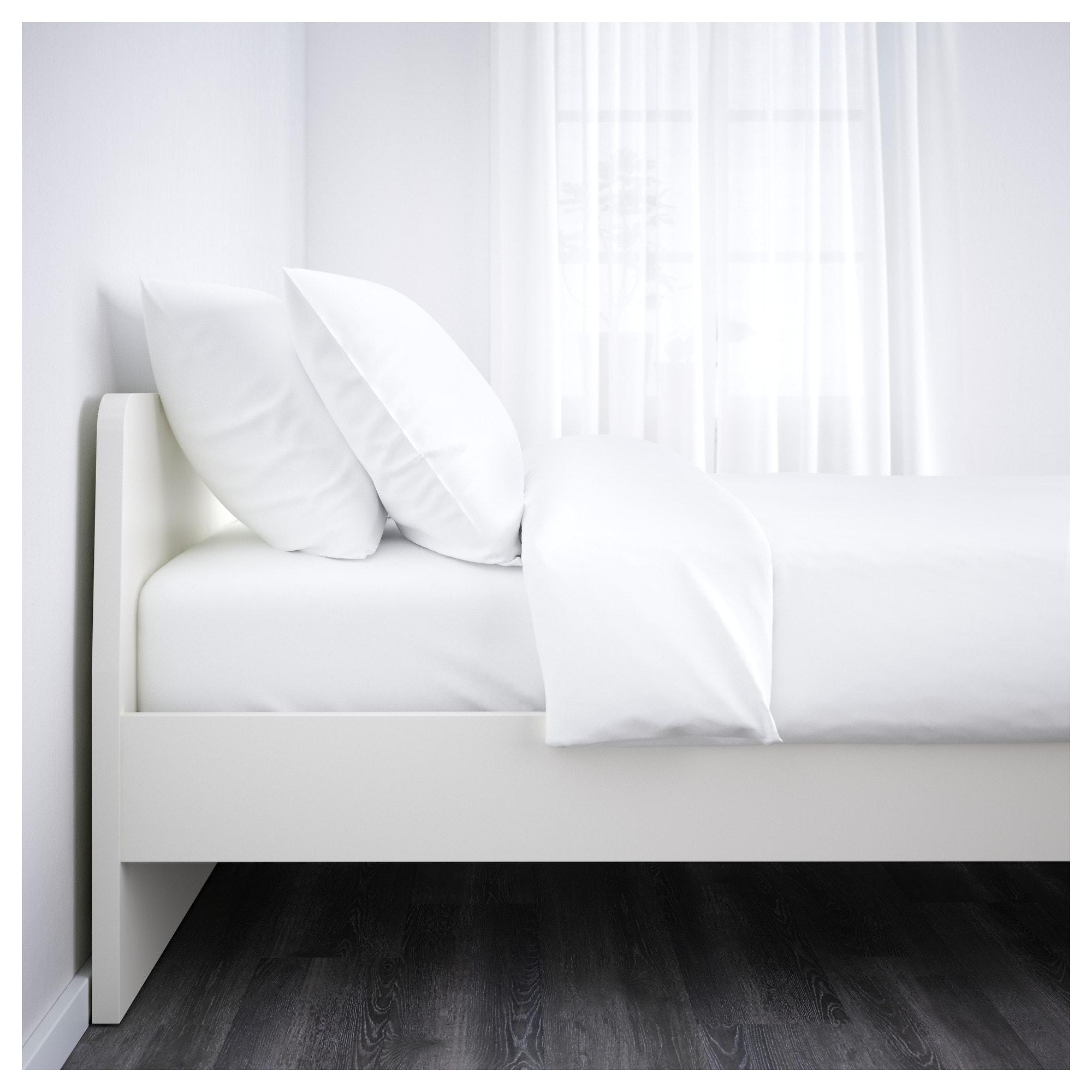 ASKVOLL Каркас ліжка - білий / Luröy 140x200 см 7