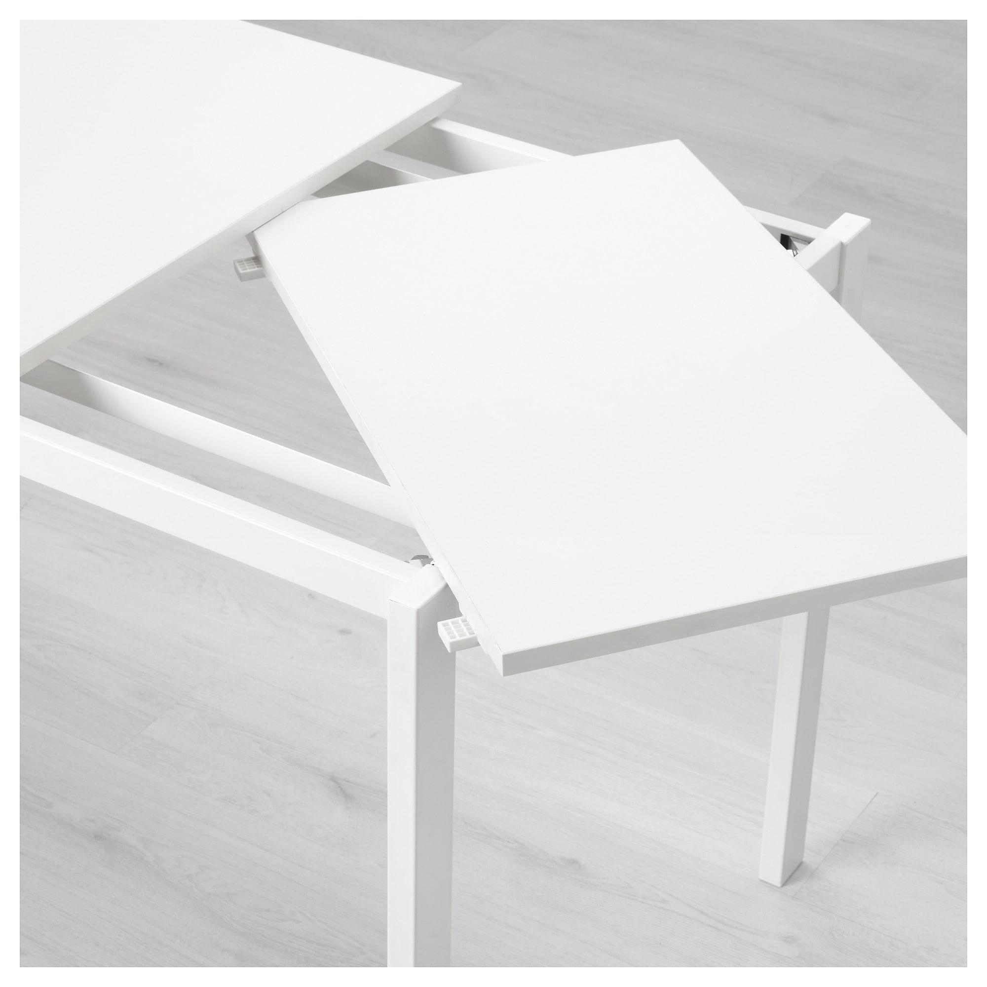 VANGSTA Розкладний стіл - білий 80/120 х 70 см 7