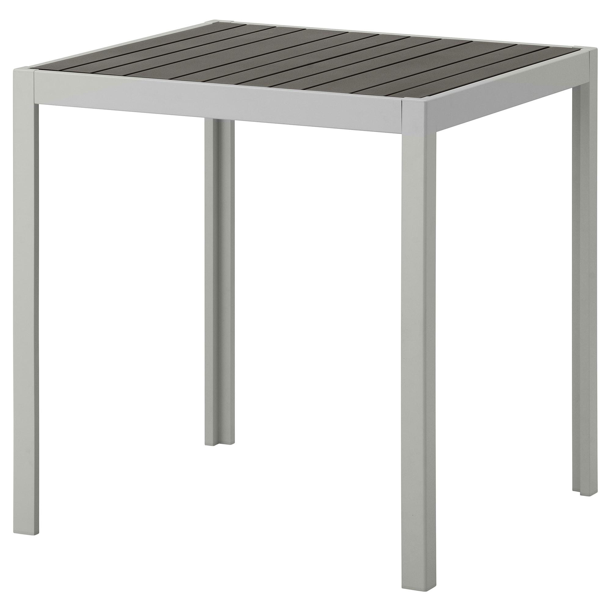 SJÄLLAND Садовий стіл - темно-сірий / світло-сірий 71x71x73 см 1