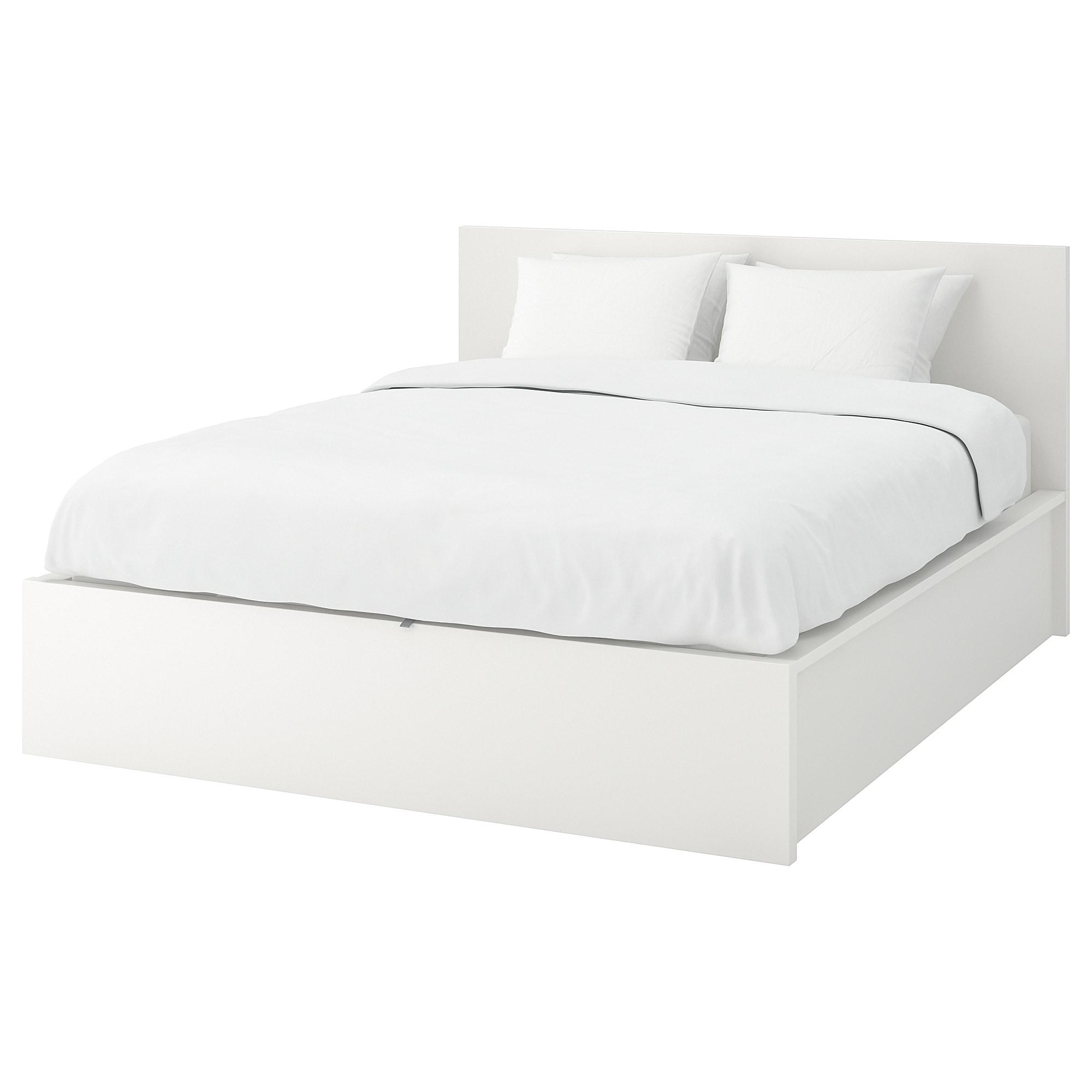 MALM Ліжко з ящиком - біле 180х200 см 1
