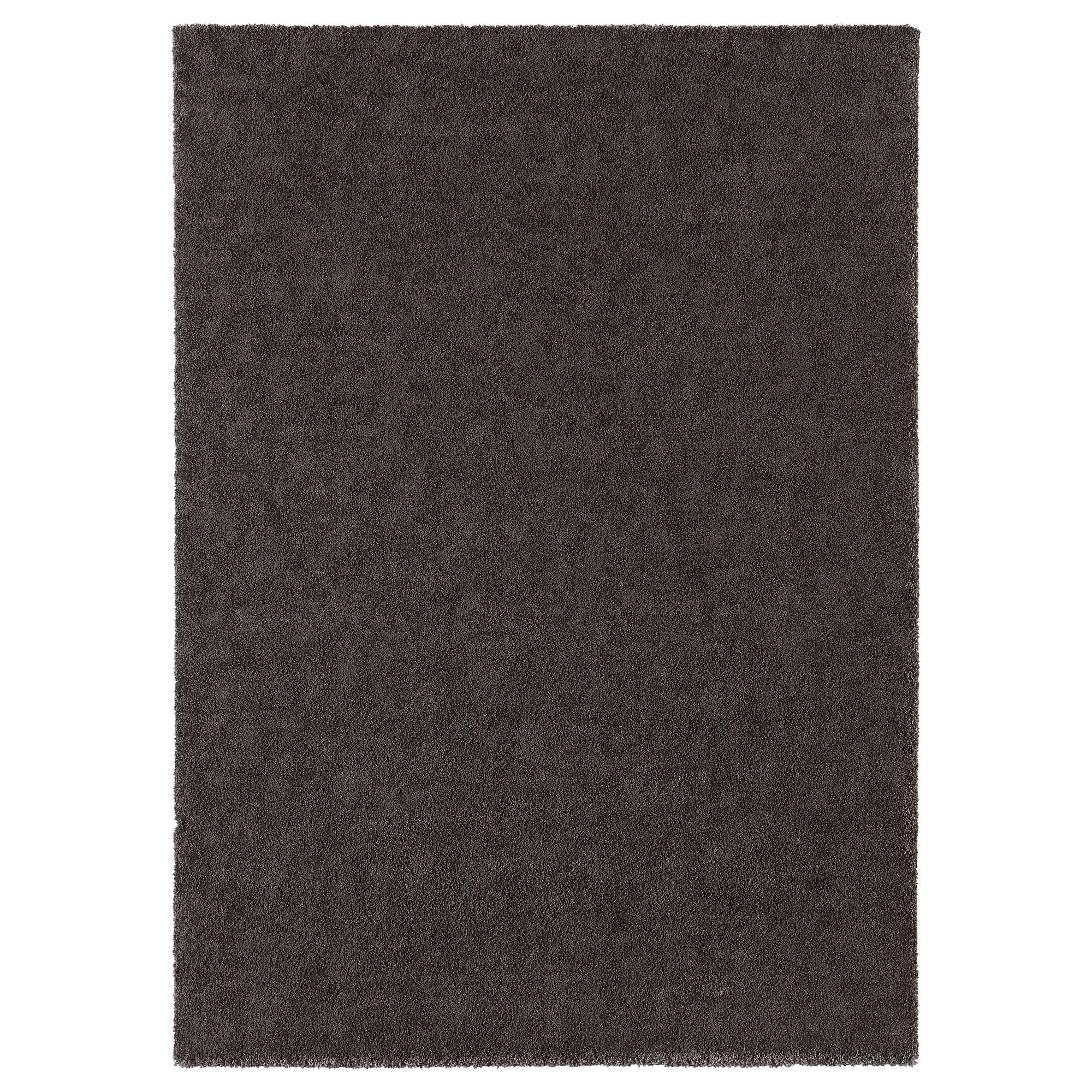 STOENSE Килим, короткий ворс - темно-сірий 170x240 см 1