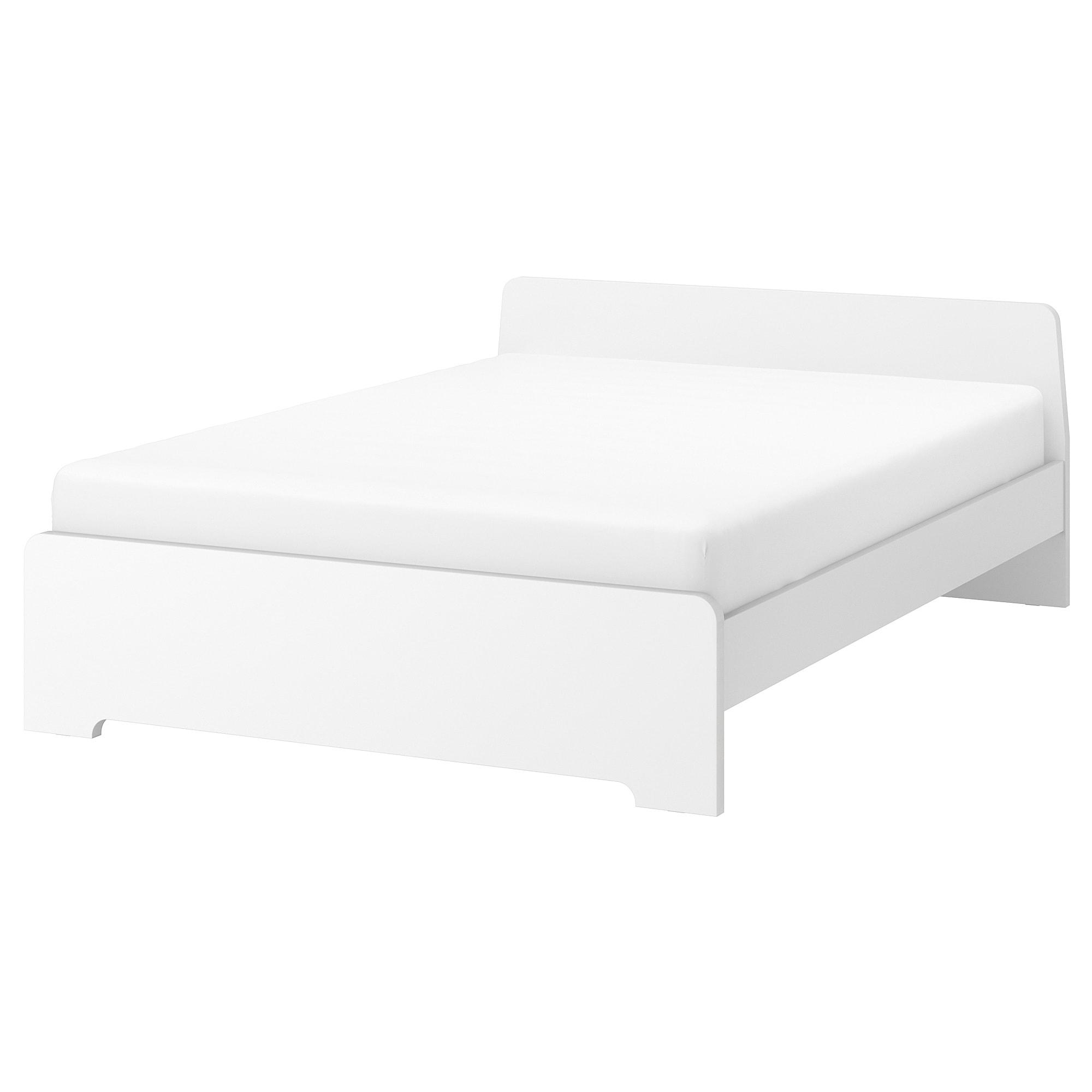 ASKVOLL Каркас ліжка - білий / Luröy 140x200 см 1