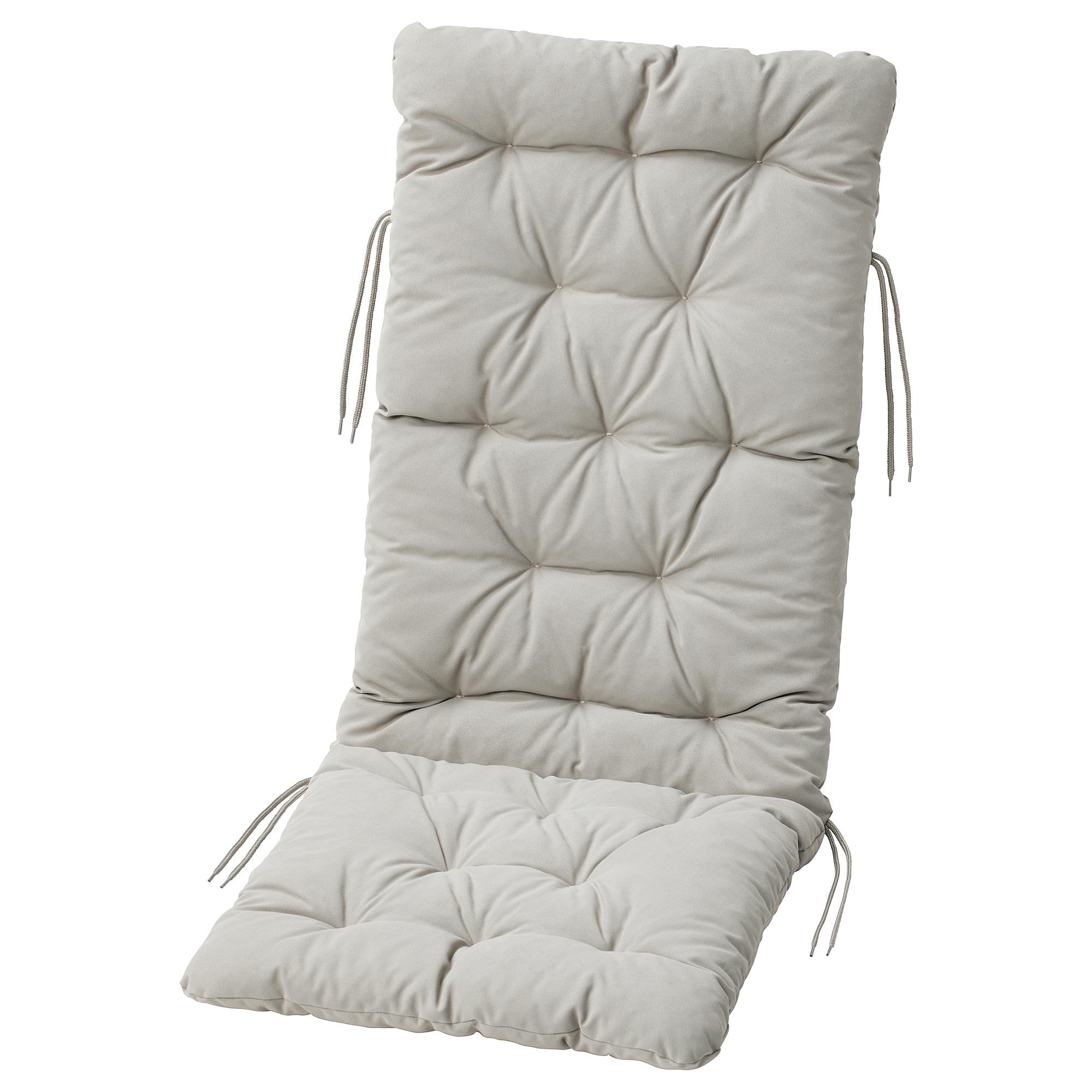 KUDDARNA Садова подушка для сидіння / спинки - сіра 116x45 см 1