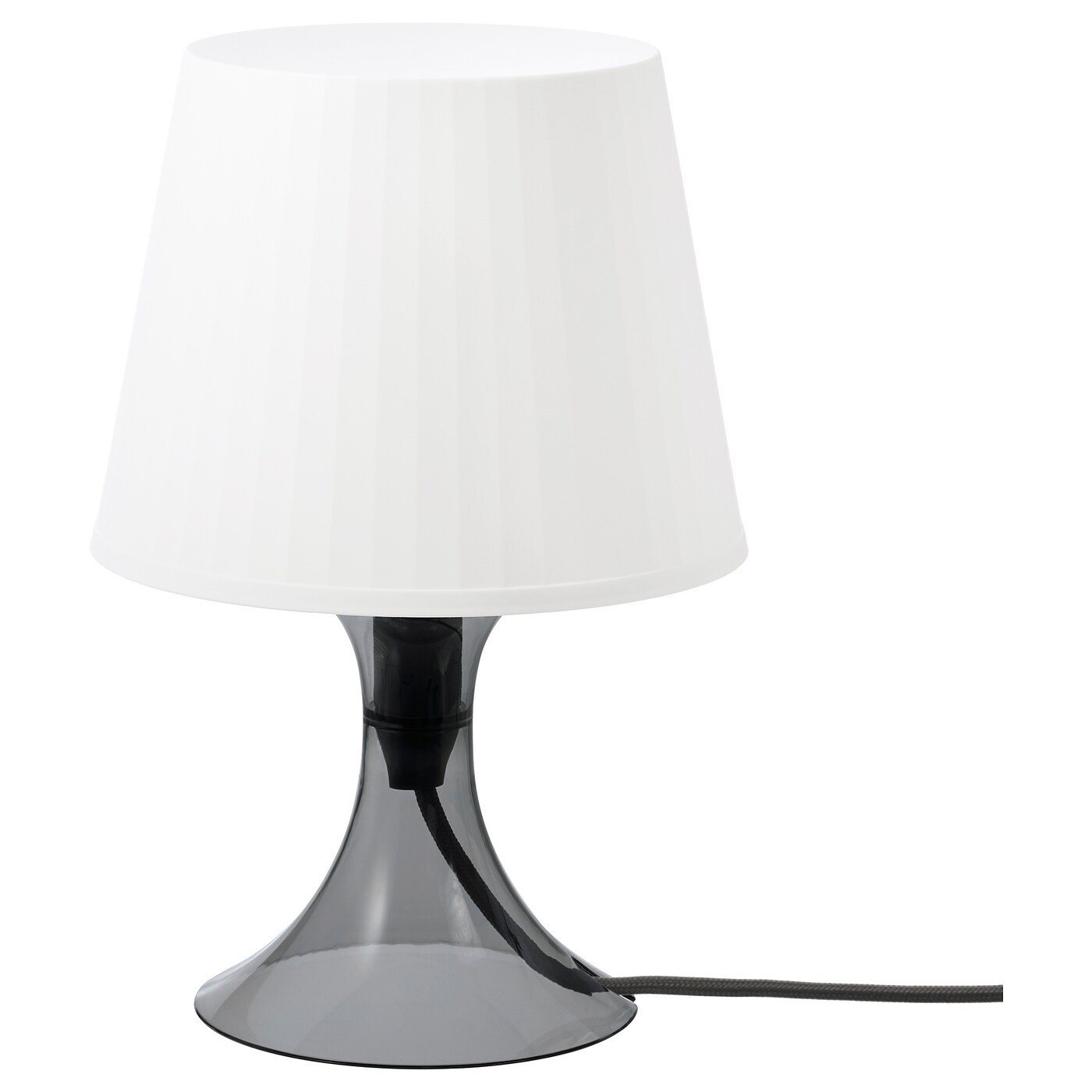 LAMPAN Настільна лампа - темно-сіра / біла 29 см 1