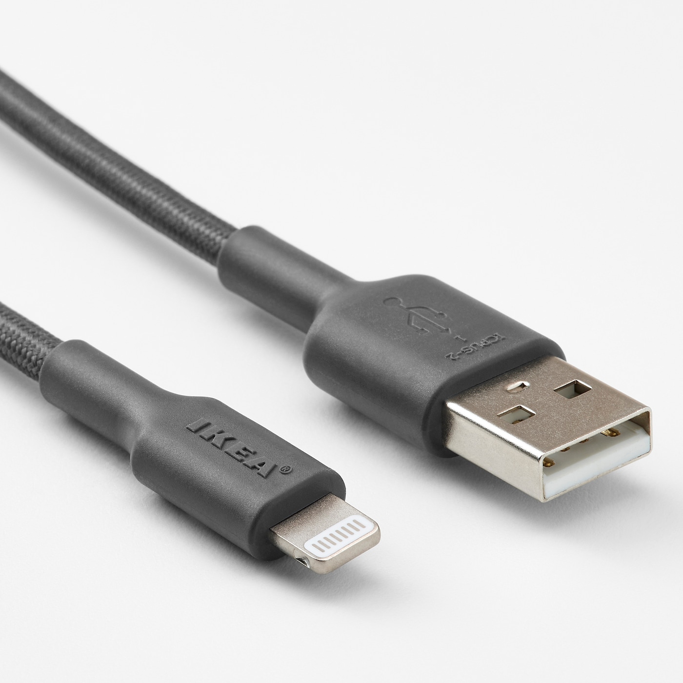 LILLHULT USB-A для блискавки - темно-сірий 1,5 м 6