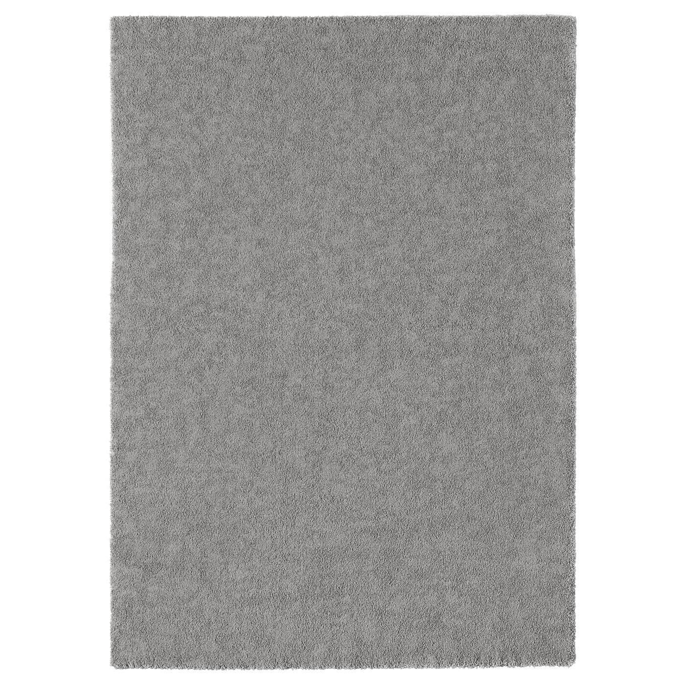 Килим STOENSE, короткий ворс - середньо-сірий 170х240 см 1
