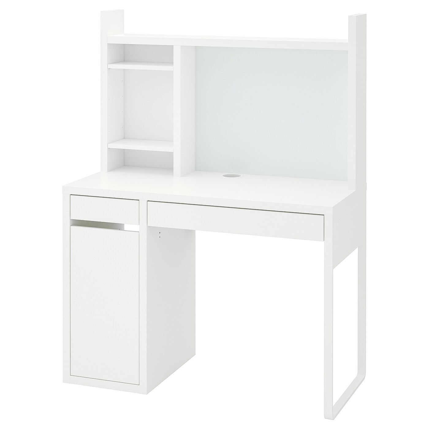 ИКЕА MICKE Письмовий стіл - білий 105х50 см, 099.030.14