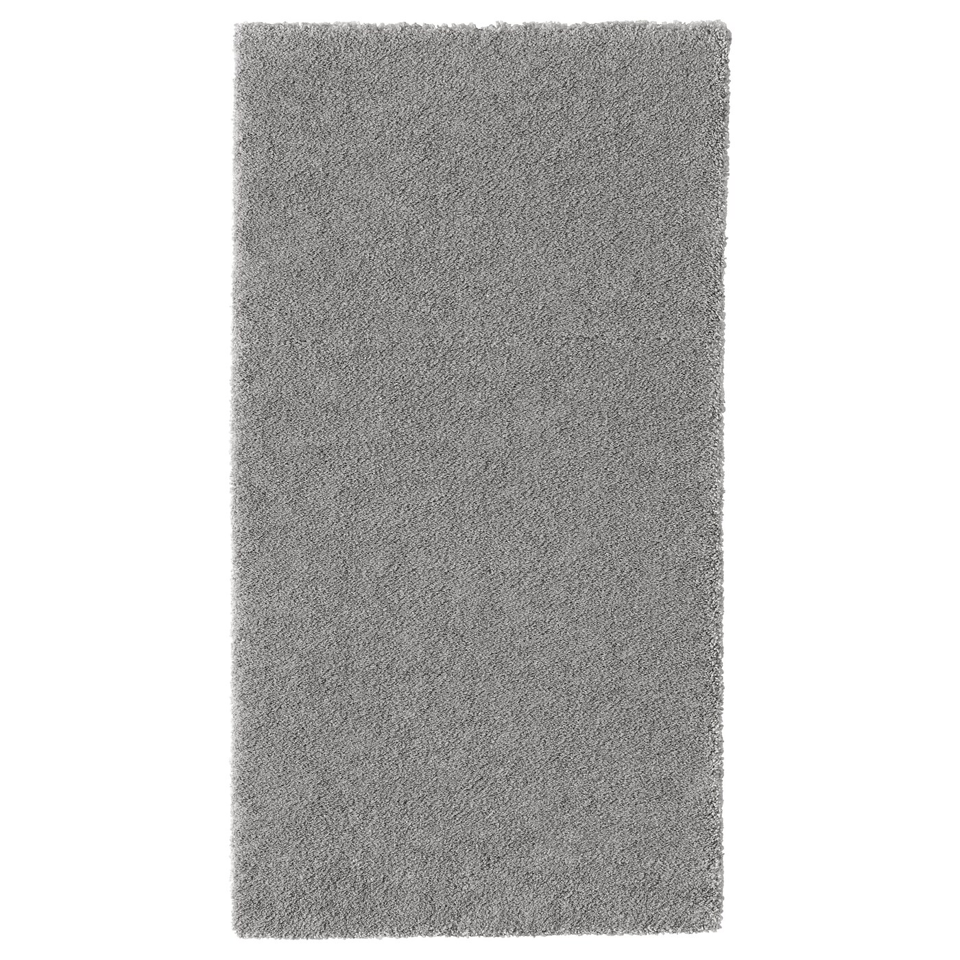 ИКЕА Килим STOENSE, короткий ворс - середньо-сірий 80x150 см, 504.268.35