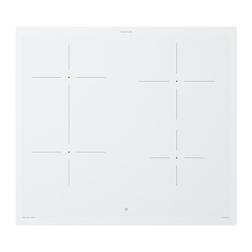ИКЕА BEJUBLAD, Индукционная плита, 004.672.96, белый ИКЕА 500 белый, 58 см