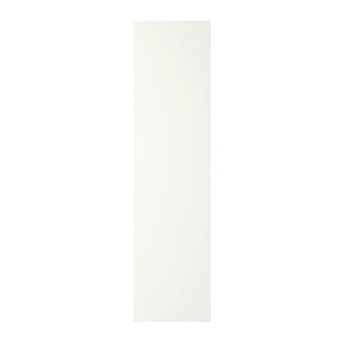 FORSAND Двері з петлями - білий 50x195 см