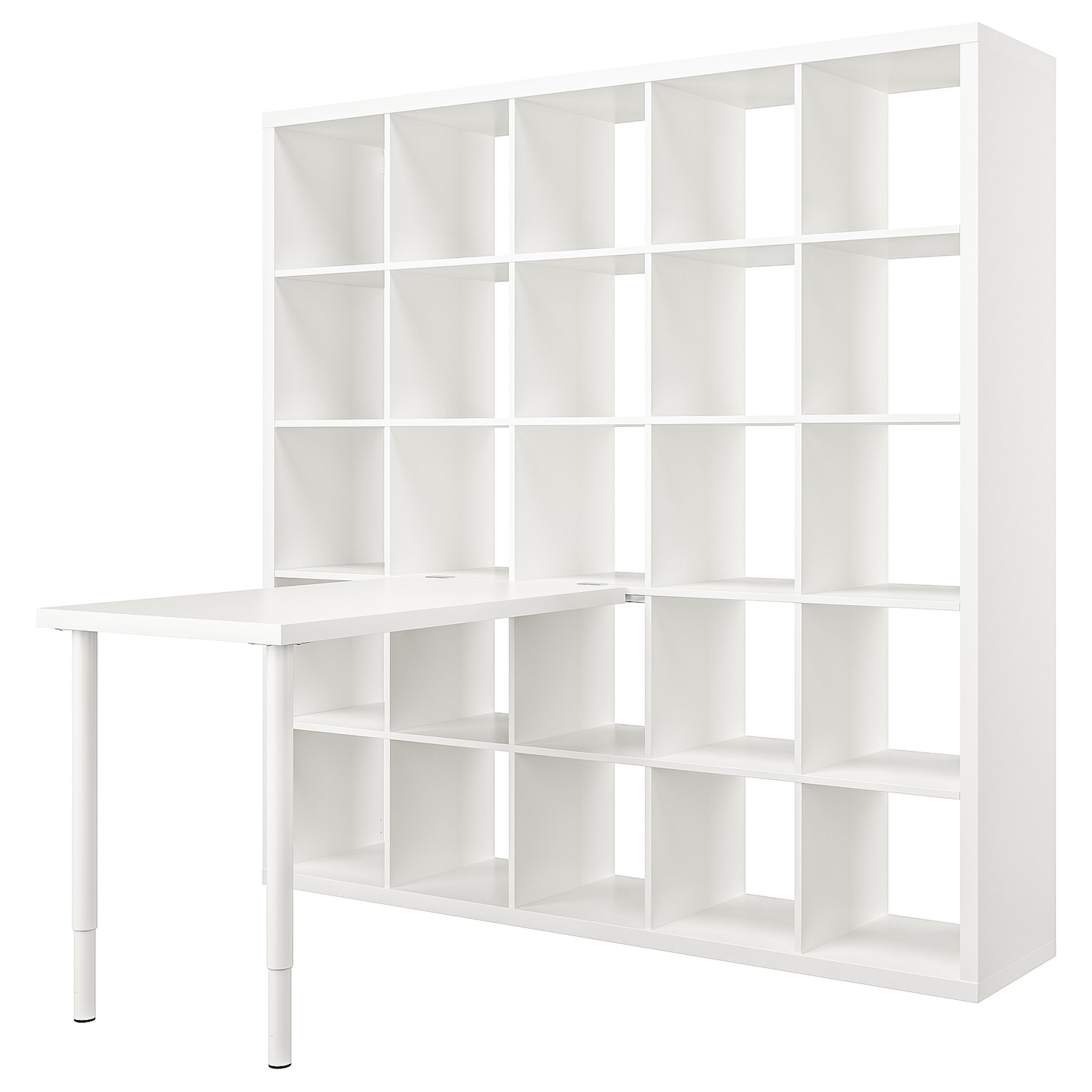 KALLAX / LINNMON Письмовий стіл - білий 182x139x182 см