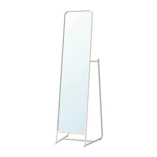 KNAPPER Стояче дзеркало - біле 48x160 см