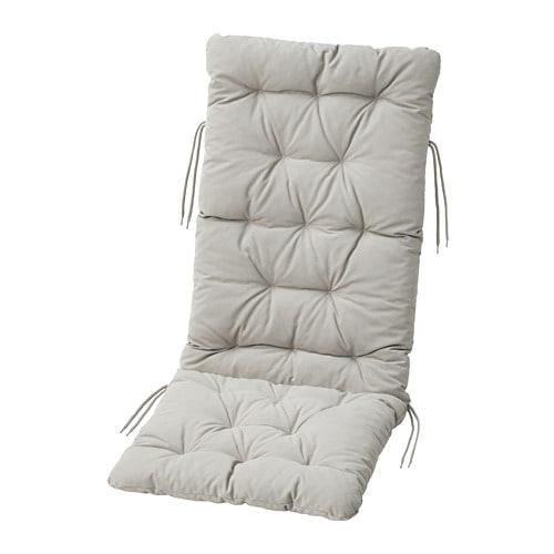 KUDDARNA Садова подушка для сидіння / спинки - сіра 116x45 см