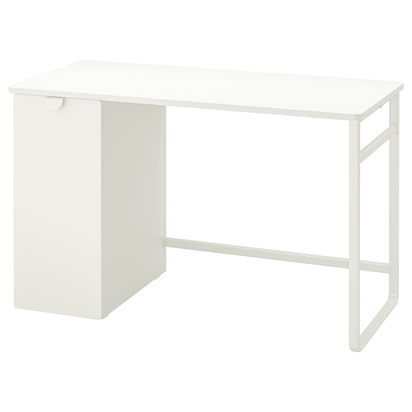 LÄRANDE Письмовий стіл з висувною шафою - білий 120x58 см