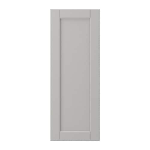 Двері LERHYTTAN - світло-сірі 30x80 см