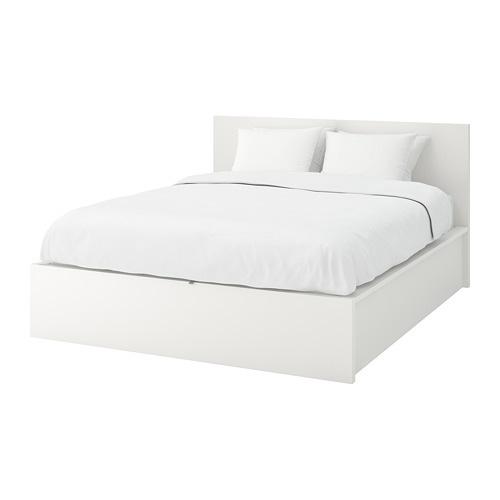 MALM Ліжко з ящиком - біле 180х200 см