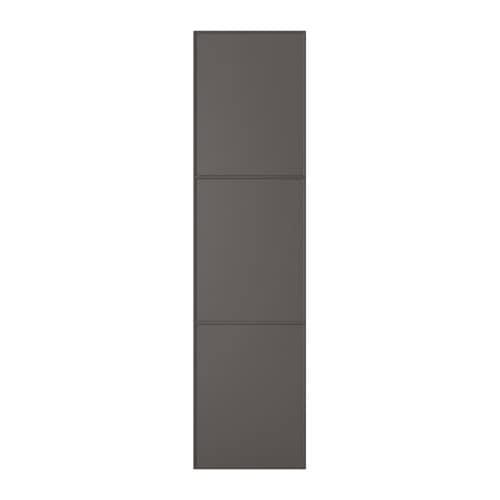 Двері MERÅKER - темно-сірі 50x195 см