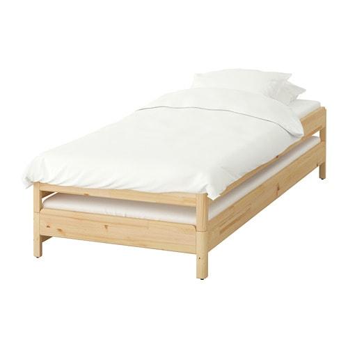 UTÅKER Штабельне ліжко - сосна 80х200 см