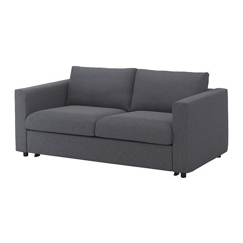 VIMLE 2-місний диван-ліжко - Gunnared середньо-сірий