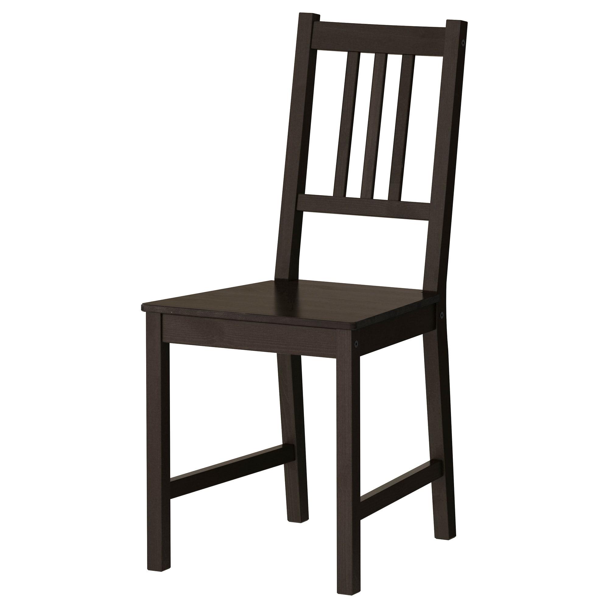 ИКЕА Крісло STEFAN - коричнево-чорне, 002.110.88