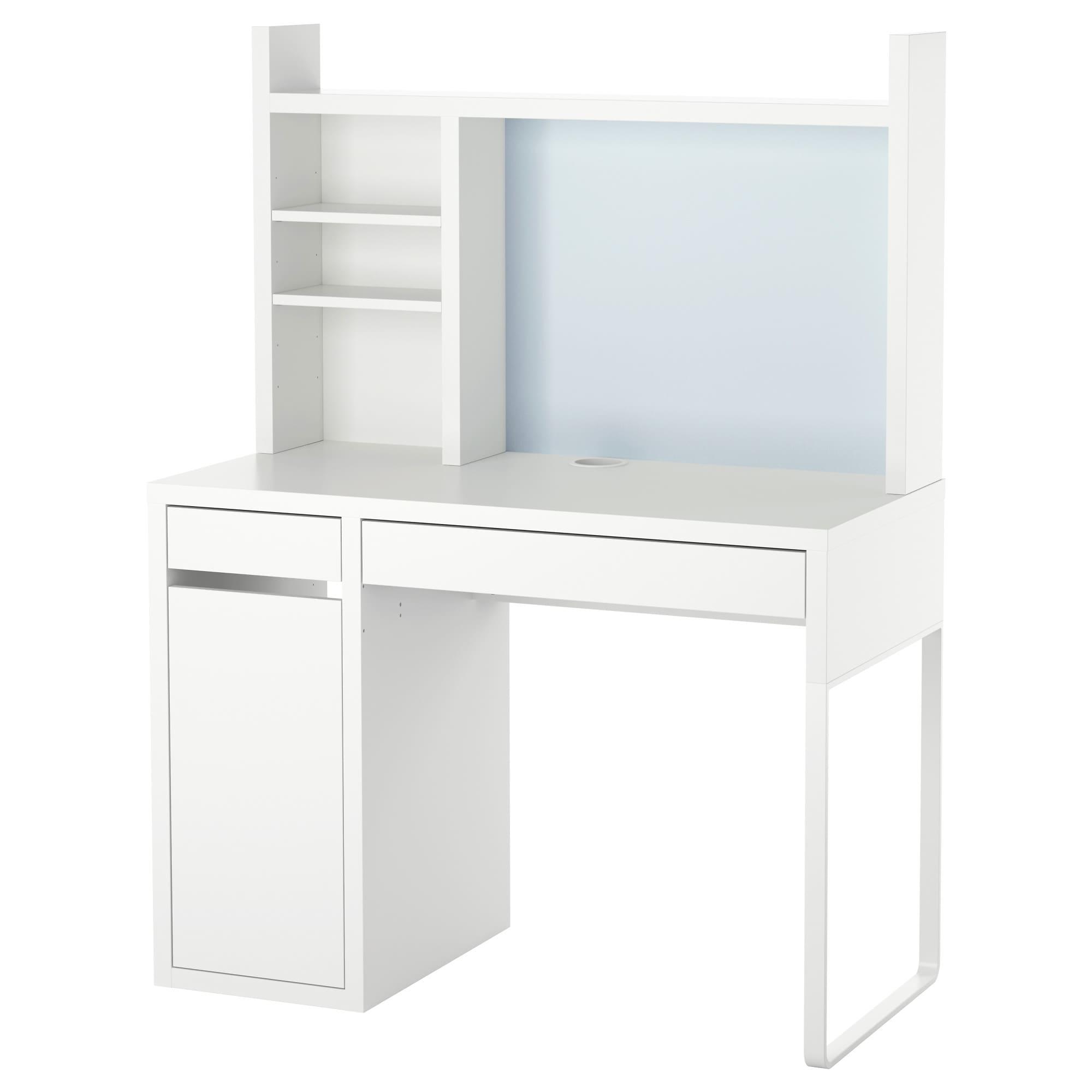 ИКЕА MICKE Письмовий стіл - білий 105х50 см, 099.030.14