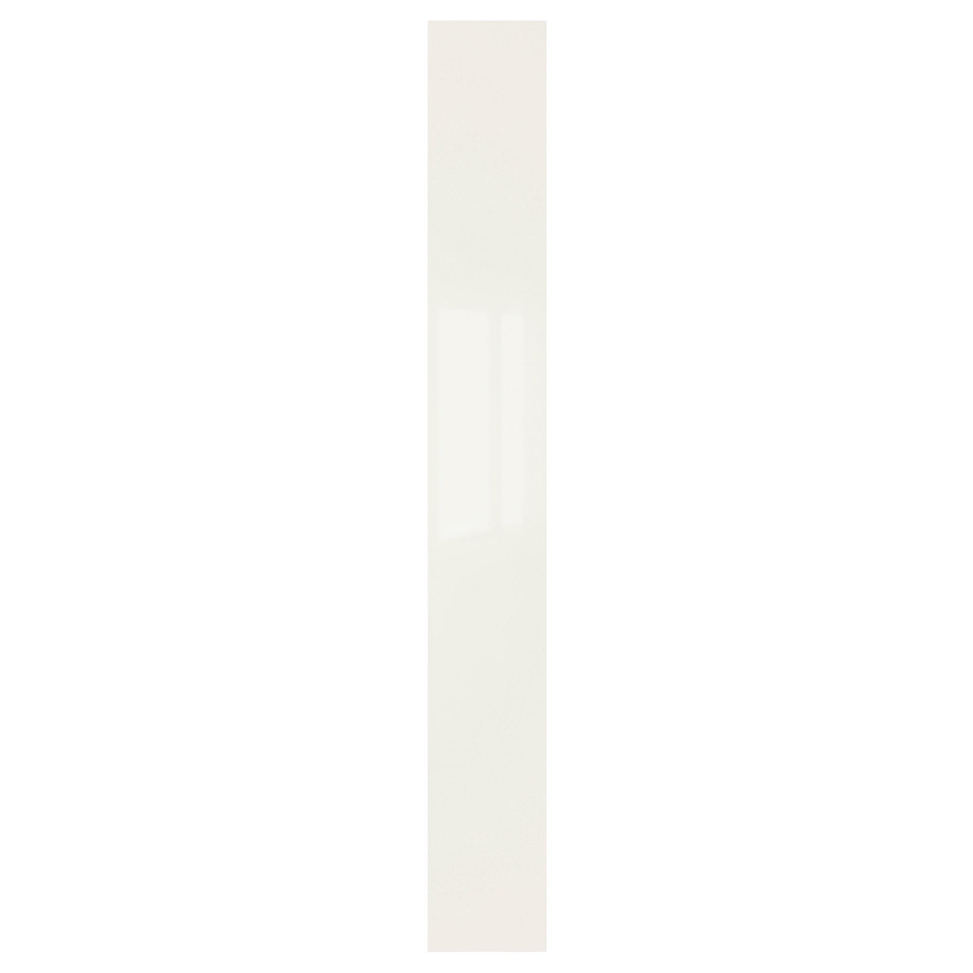 ИКЕА FARDAL Двері з петлями - глянцевий білий 25x229 см, 391.881.76