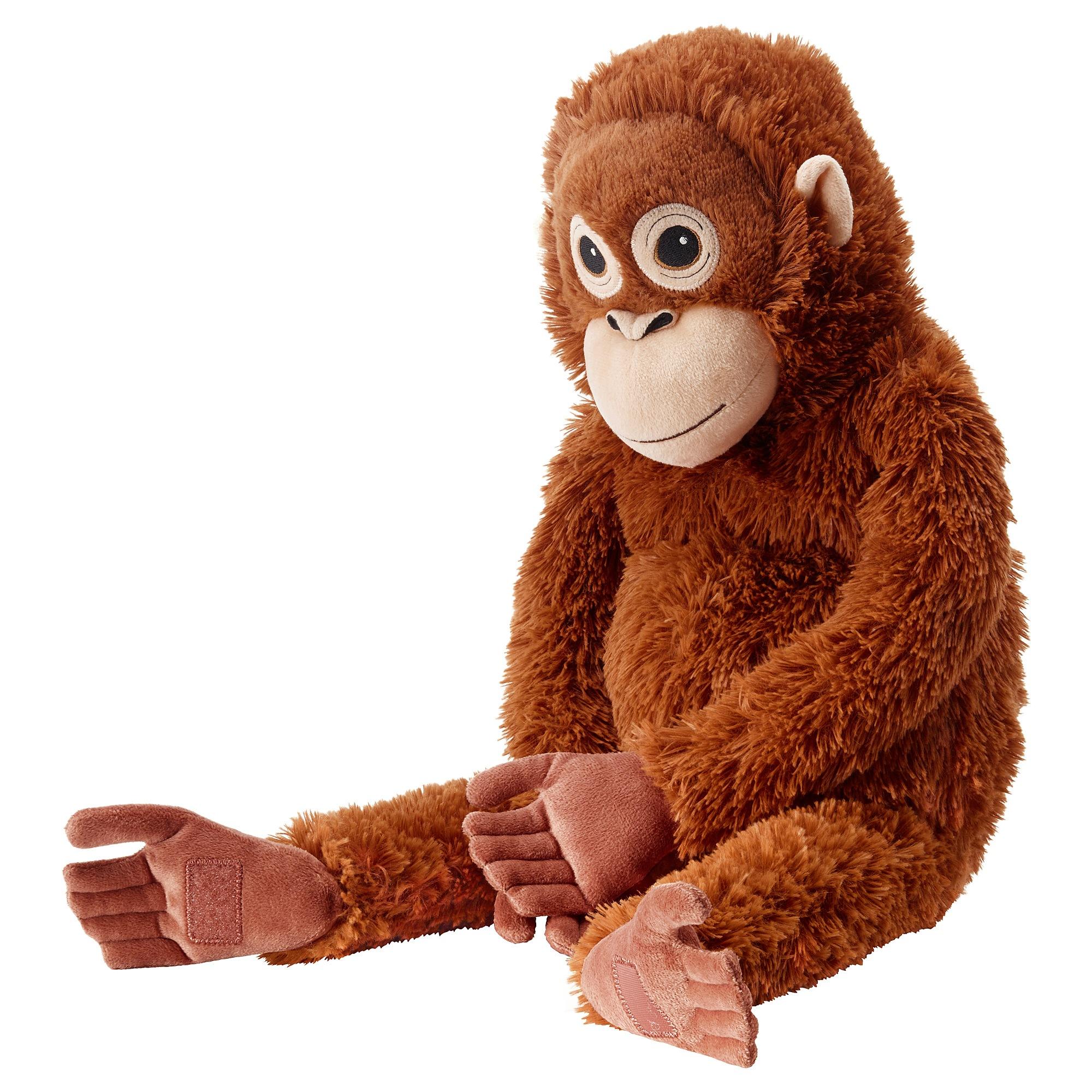 ИКЕА ДЖУНГЕЛЬСЬКОГО М'яка іграшка - орангутанг, 004.028.08