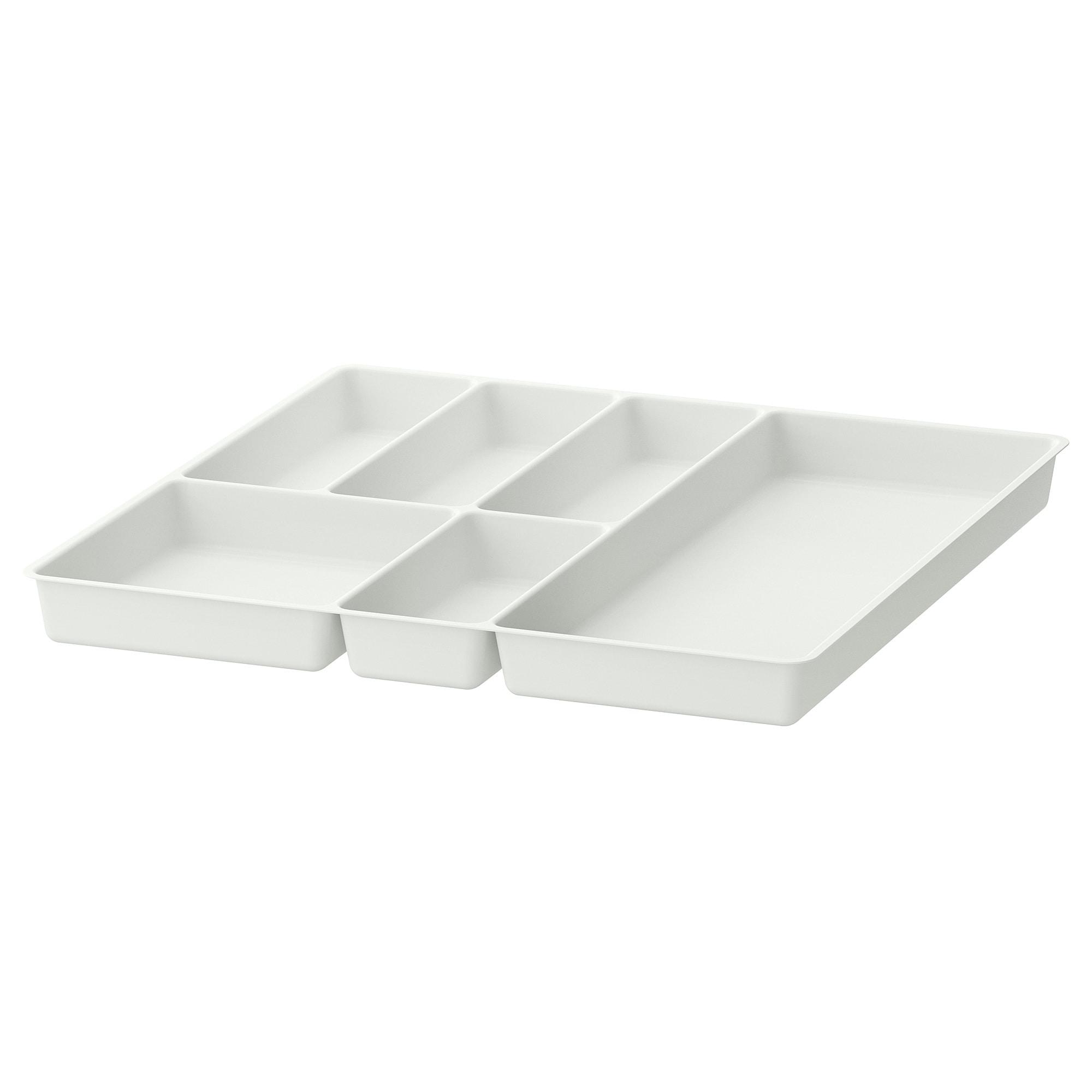 ИКЕА STÖDJA Лоток / контейнер для столових приборів - білий 51 х 50 см, 001.772.25