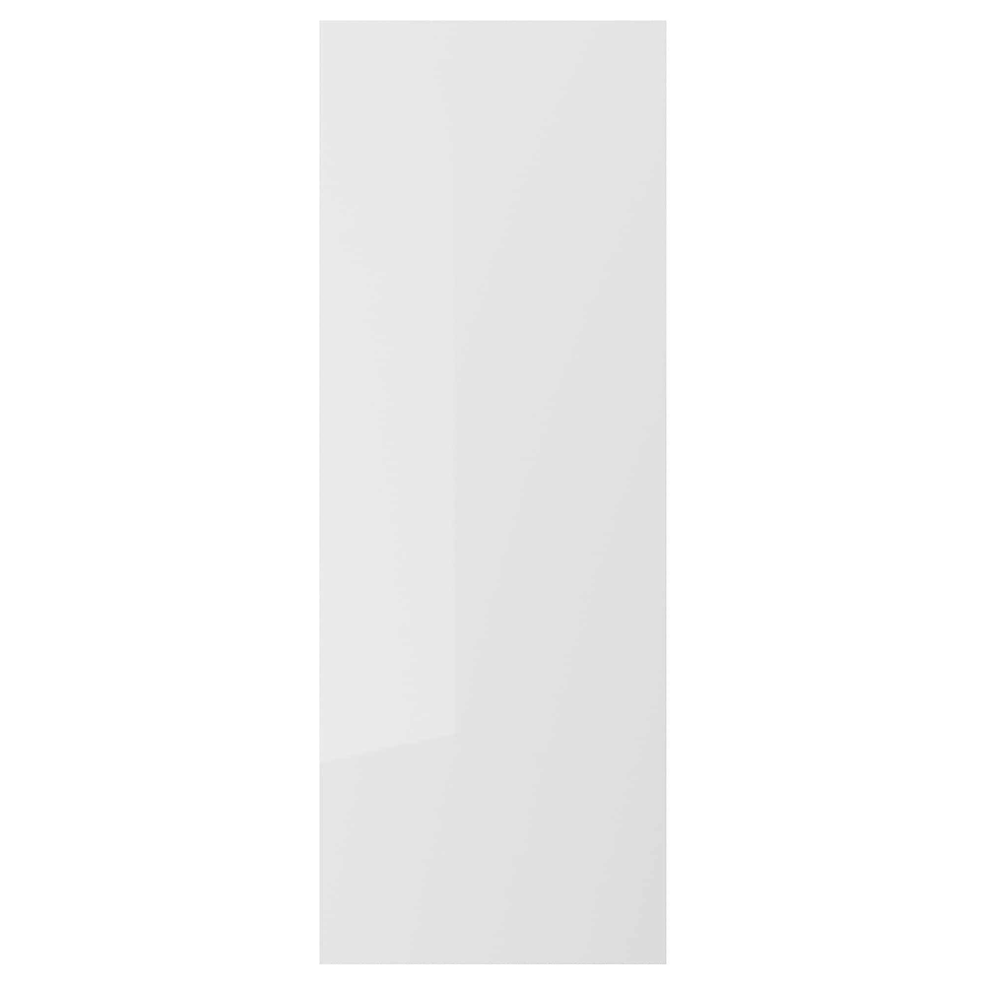 ИКЕА РІНГХУЛЬТ Покривна панель - блиск світло-сіра 39x106 см, 103.271.25