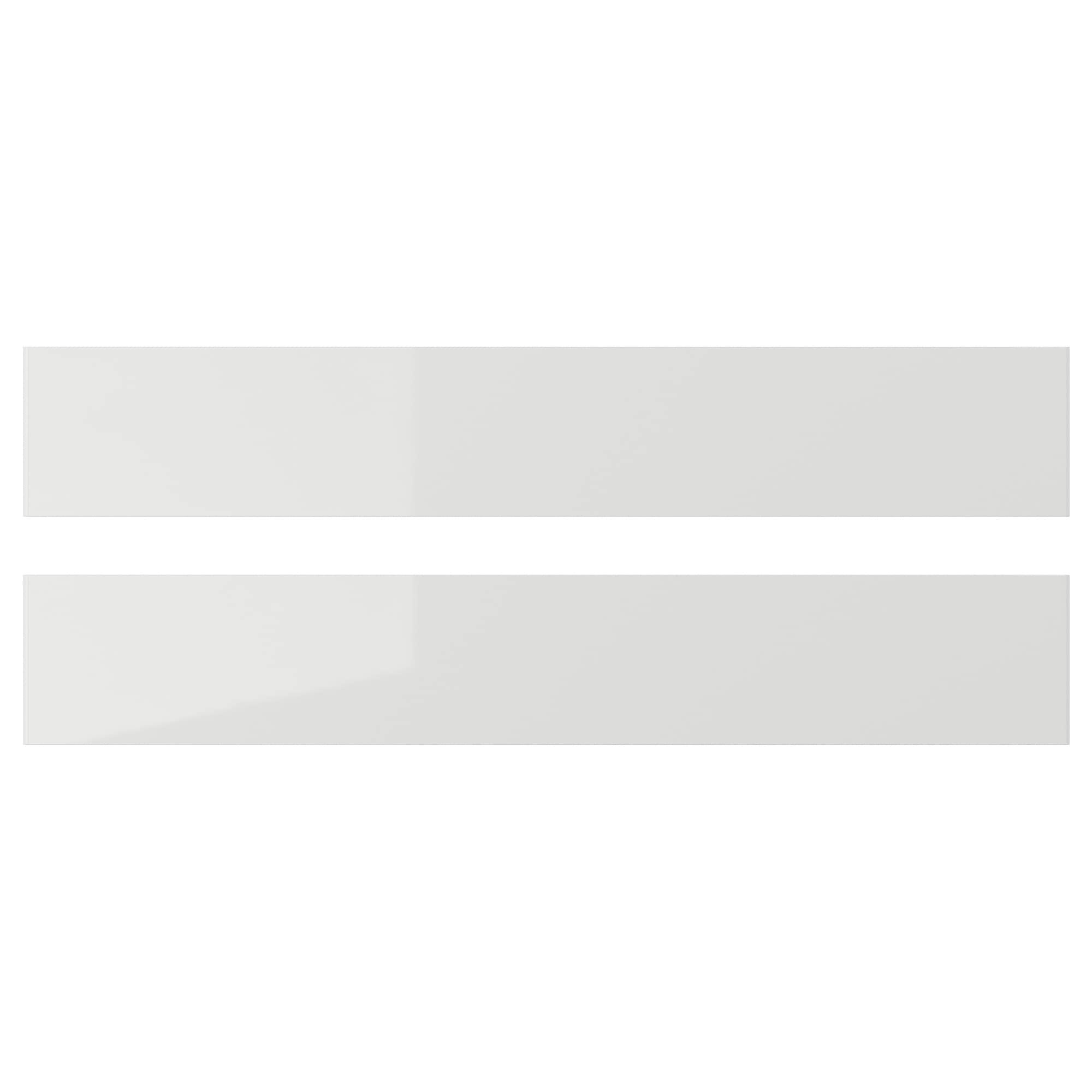 ИКЕА RINGHULT Фронтальна частина ящика - глянсовий світло-сірий 60x10 см, 103.271.49