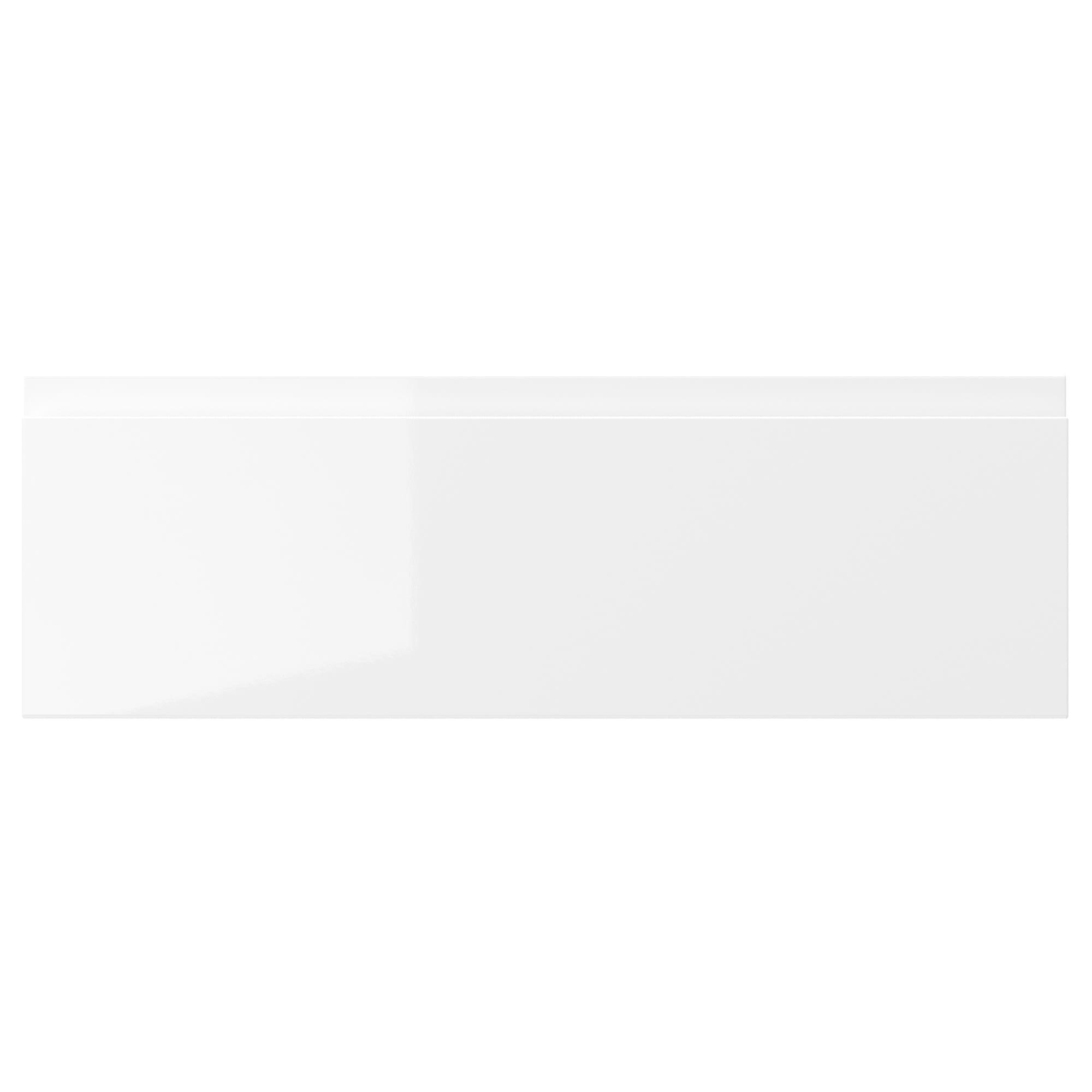 ИКЕА VOXTORP Фронтальна частина ящика - глянсовий білий 60x20 см, 003.975.00