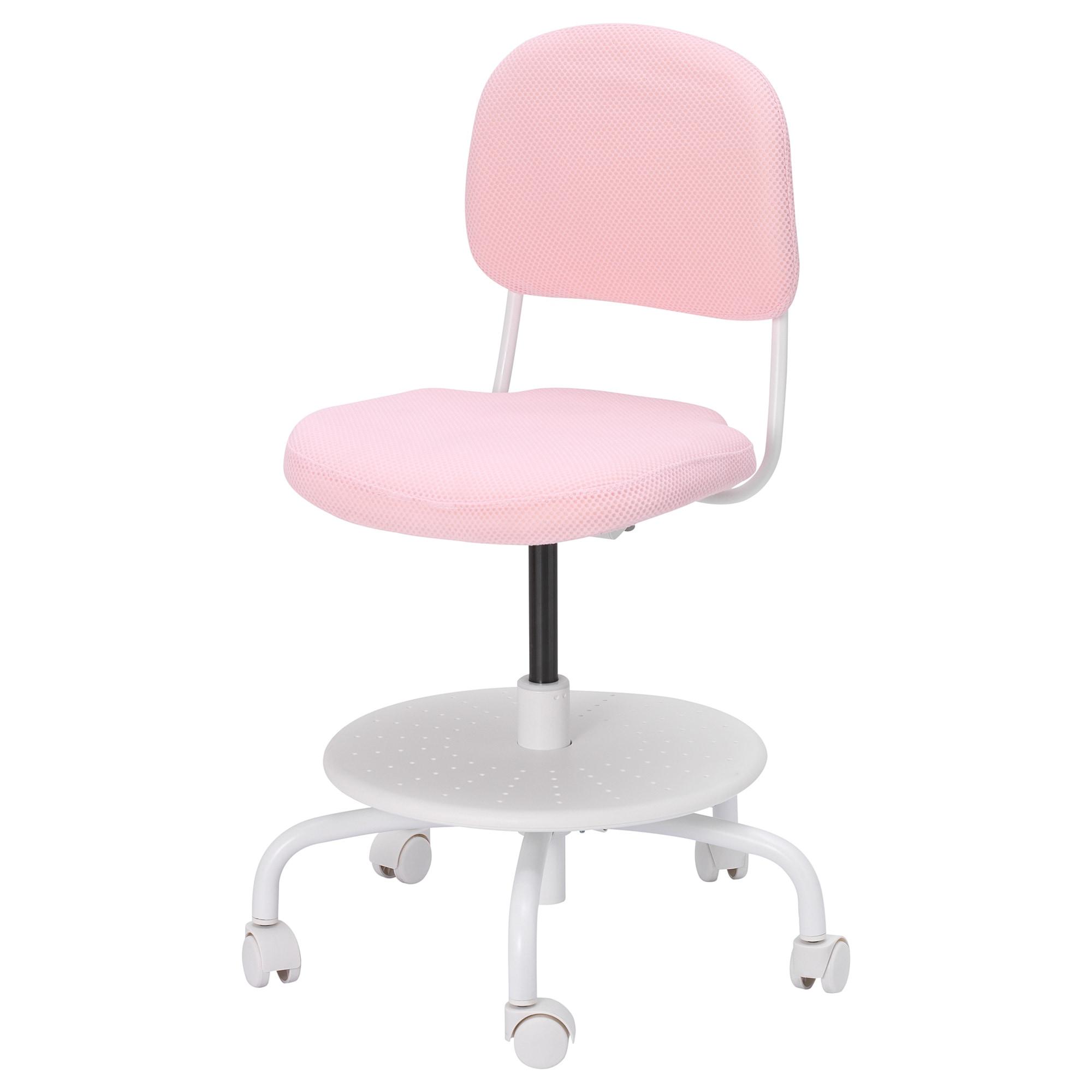 ИКЕА ВІМУНД Дитячий офісний стілець - світло-рожевий, 104.243.53