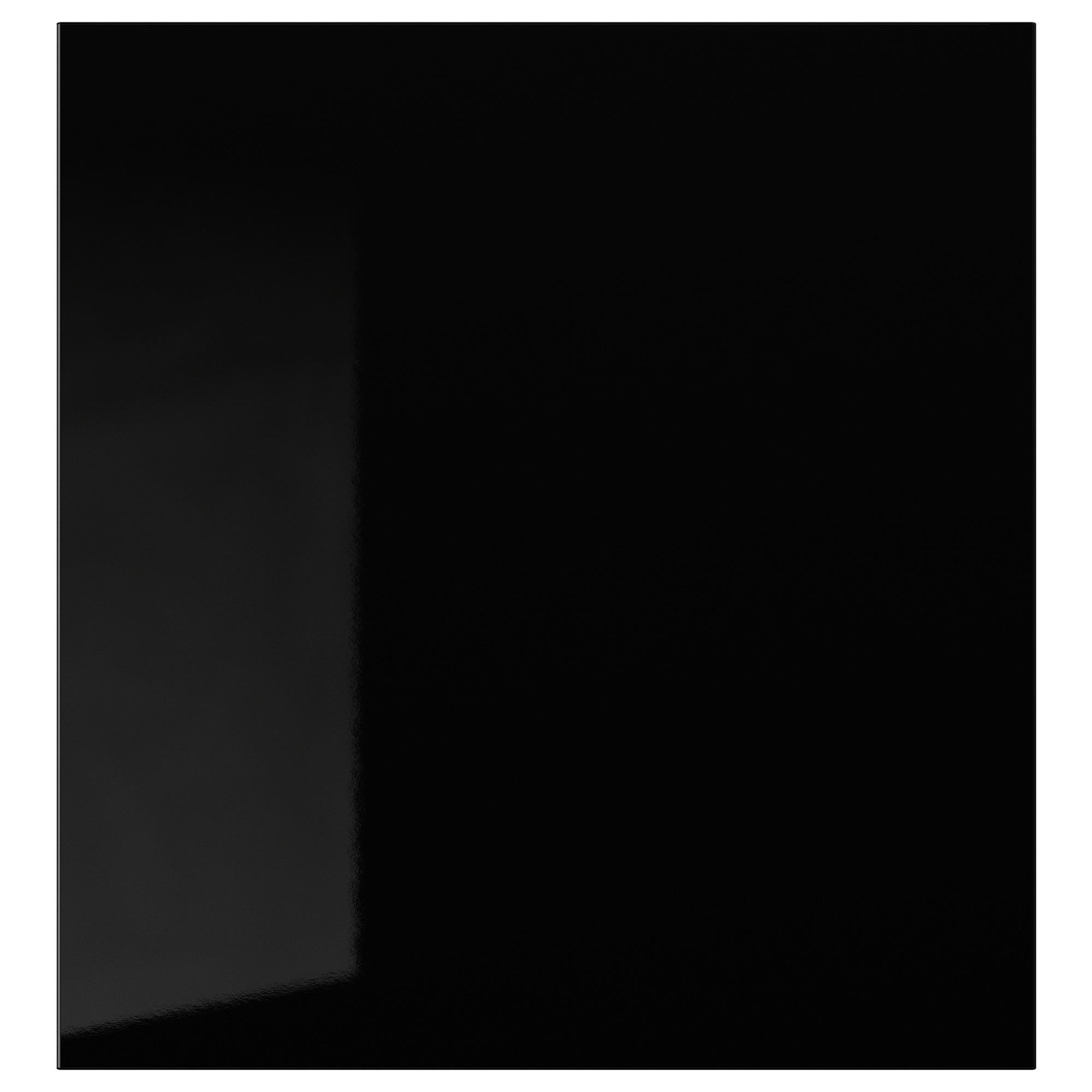 ИКЕА Двері SELSVIKEN - чорний глянець 60x64 см, 002.916.26