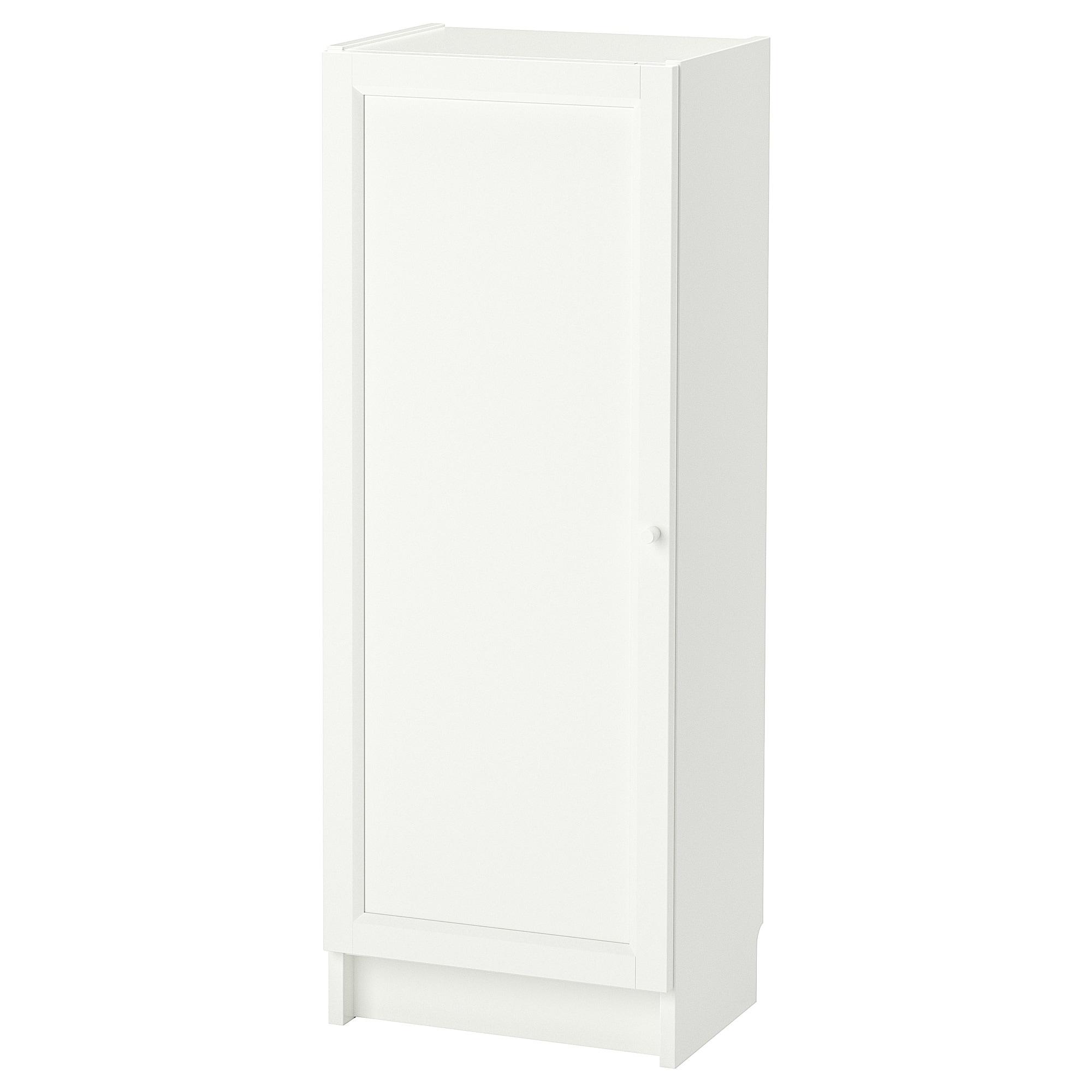 ИКЕА BILLY / OXBERG Книжкова шафа з дверцятами - білий 40x30x106 см, 692.873.92
