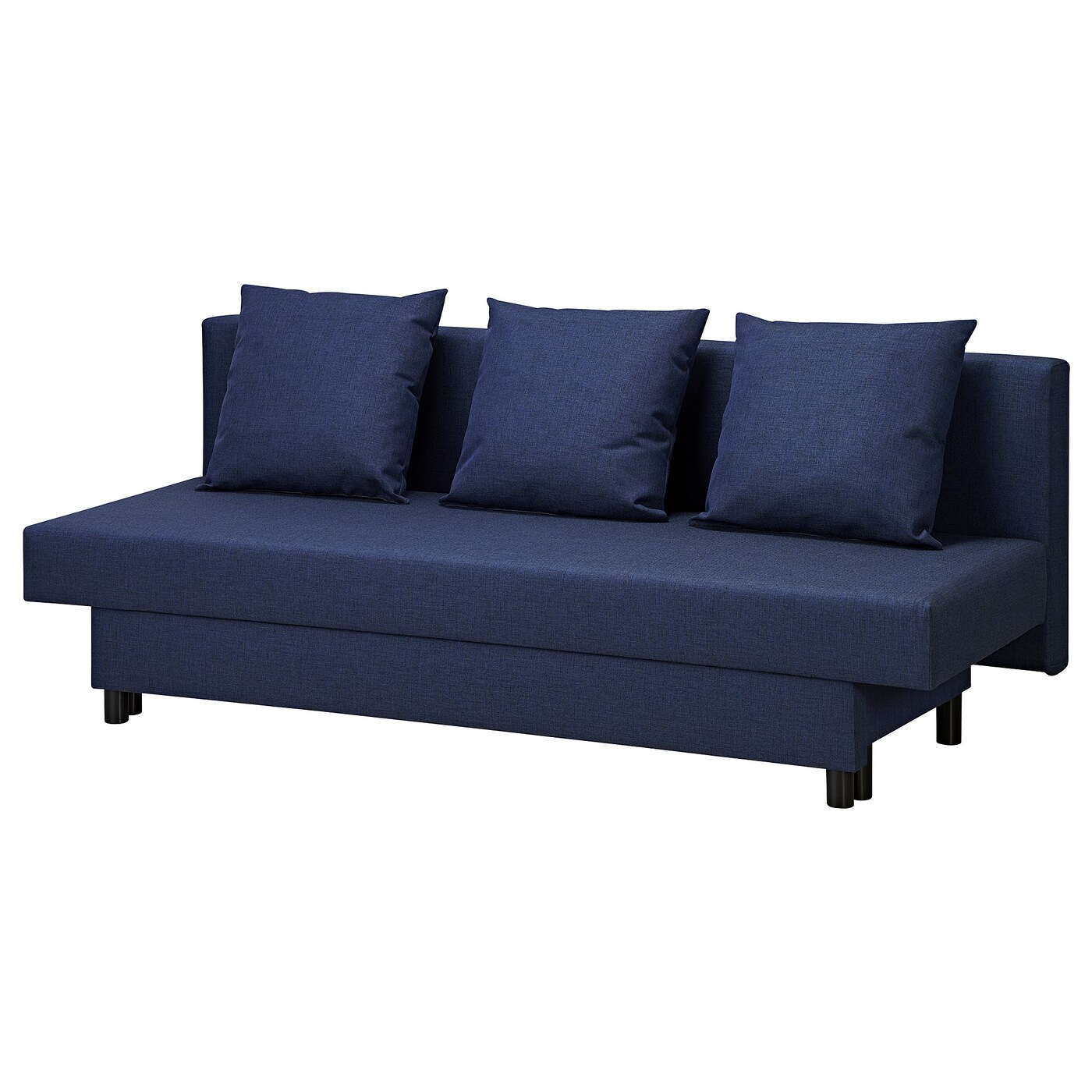 ИКЕА ASARUM 3-місний диван-ліжко - темно-синій, 005.014.41