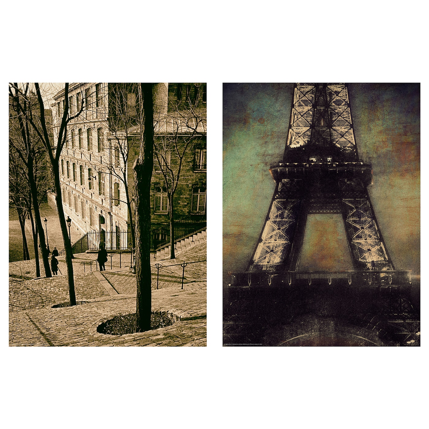 ИКЕА Плакат BILD - Паризькі сцени 40х50 см, 104.360.49