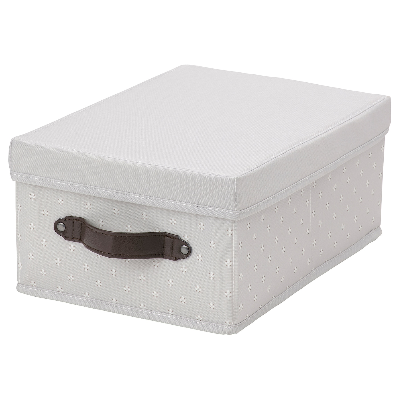 ИКЕА BLÄDDRARE Коробка з кришкою - сірий / дизайн 25x35x15 см, 804.743.92