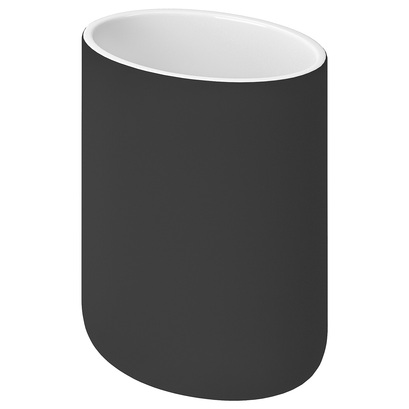 ИКЕА EKOLN Чашка для зубних щіток - темно-сіра, 004.416.21