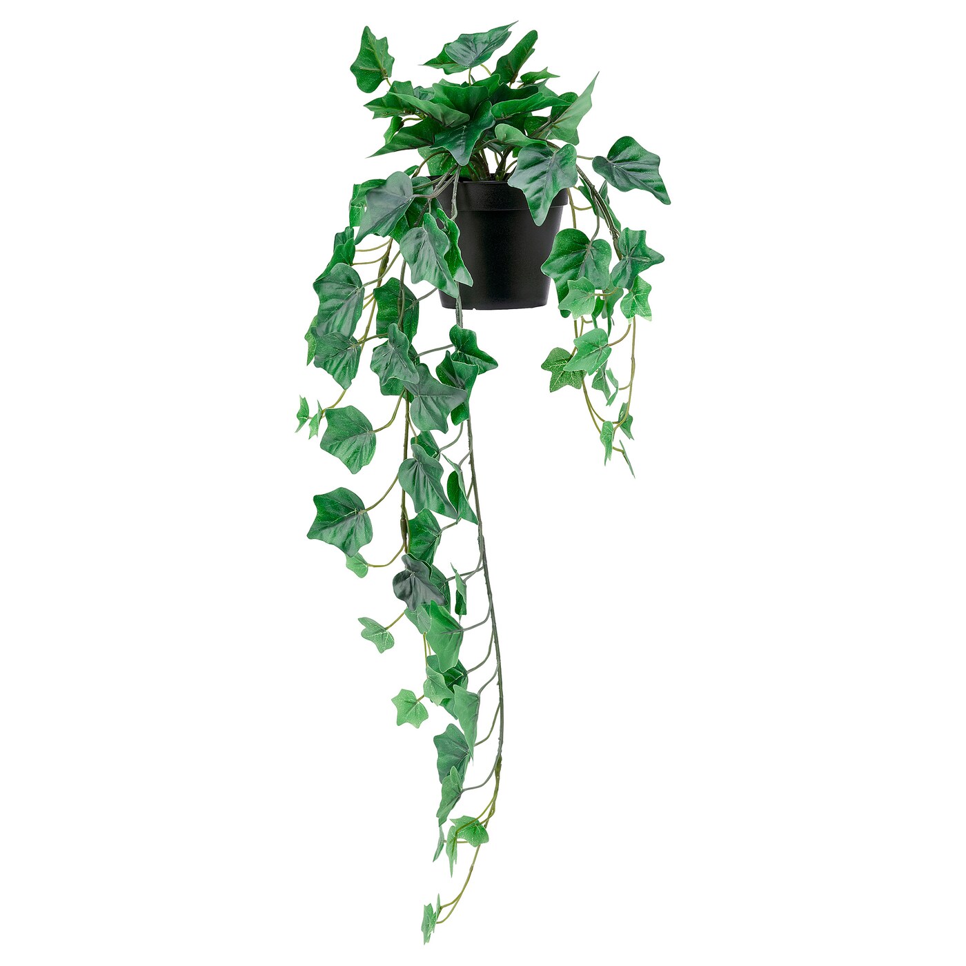 ИКЕА FEJKA Штучна рослина в горщику - кімнатний / відкритий / висячий плющ 12 см, 104.611.47
