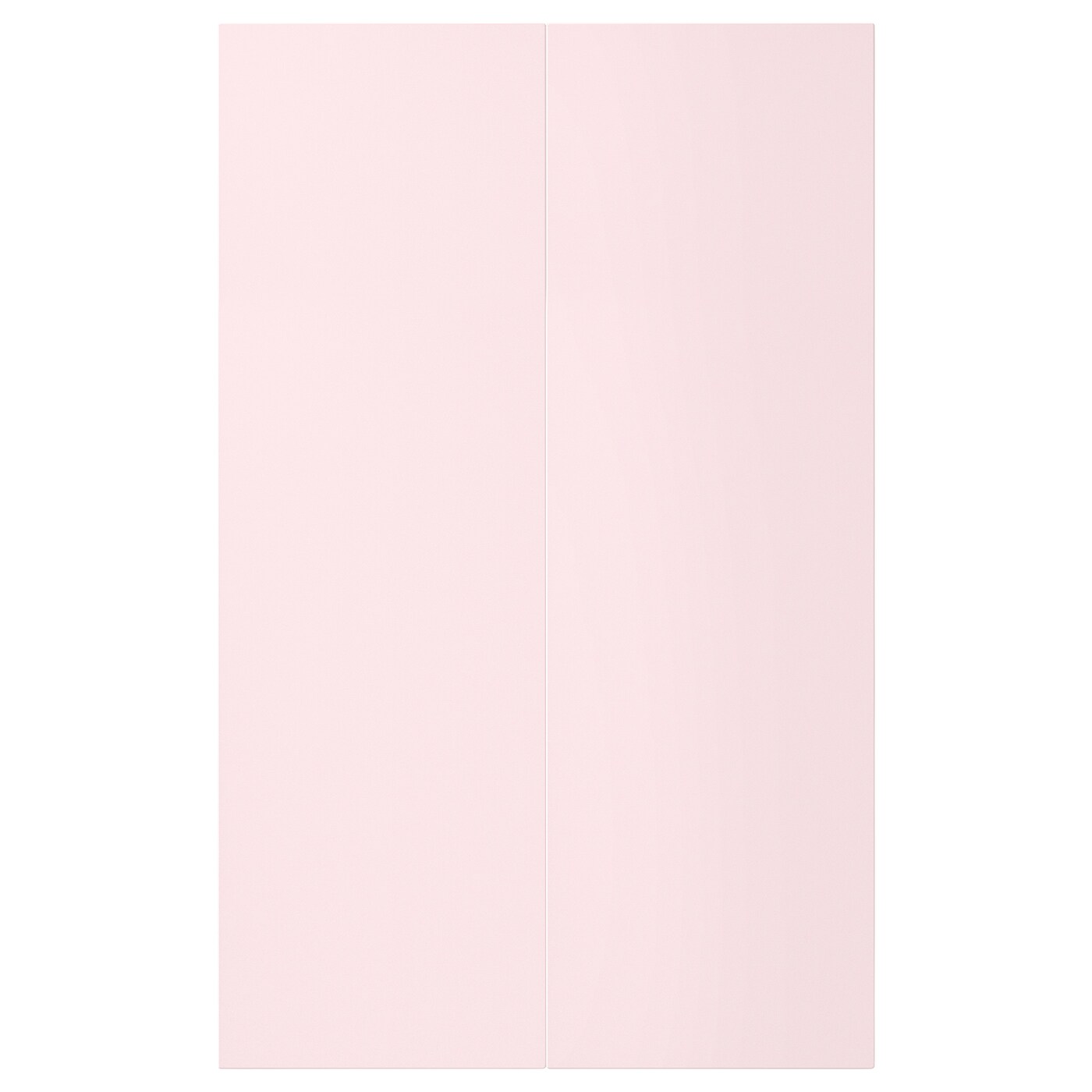 ИКЕА HAVSTORP Двері вузькі, 2 шт - світло-рожевий 25х80 см, 104.754.89