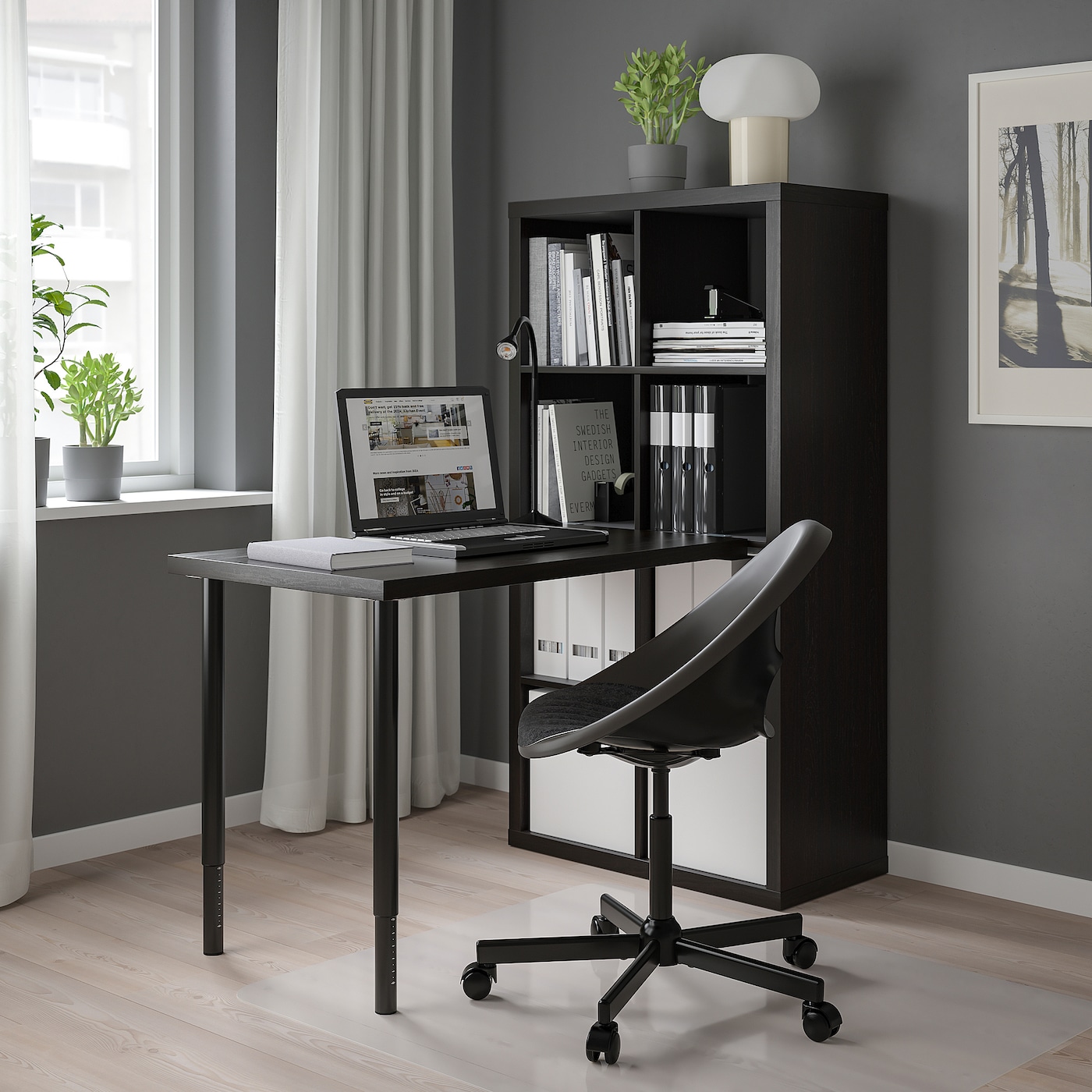 ИКЕА KALLAX / LINNMON , 494.817.00