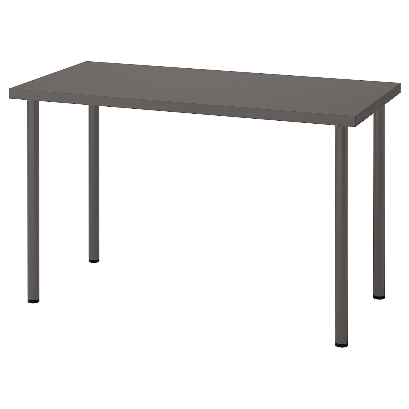 LAGKAPTEN / ADILS Письмовий стіл - темно-сірий 120х60 см