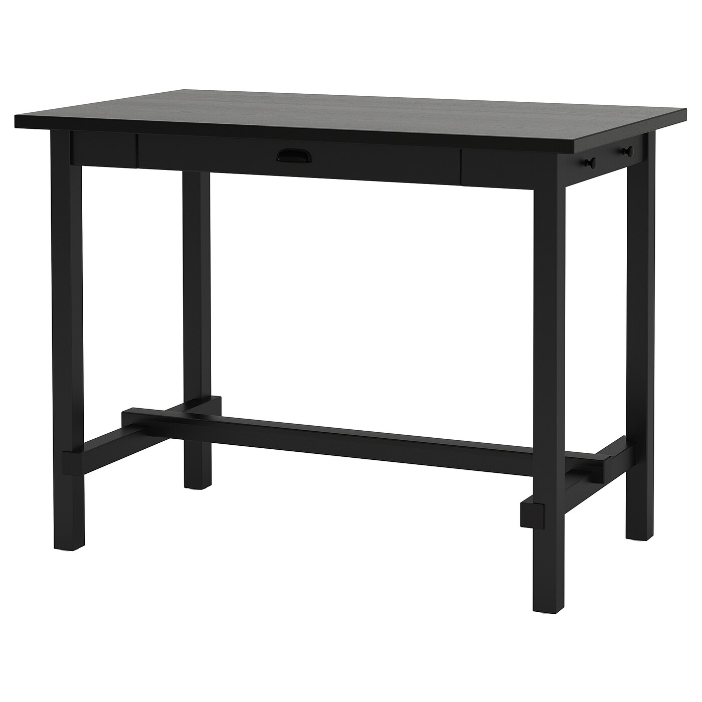 ИКЕА НОРДВІКЕН Барний стіл - чорний 140х80х105 см, 003.688.14