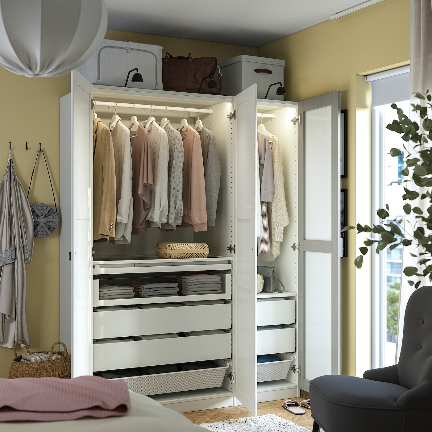 ИКЕА PAX / KAMMARTORP/TYSSEDAL , 495.725.59