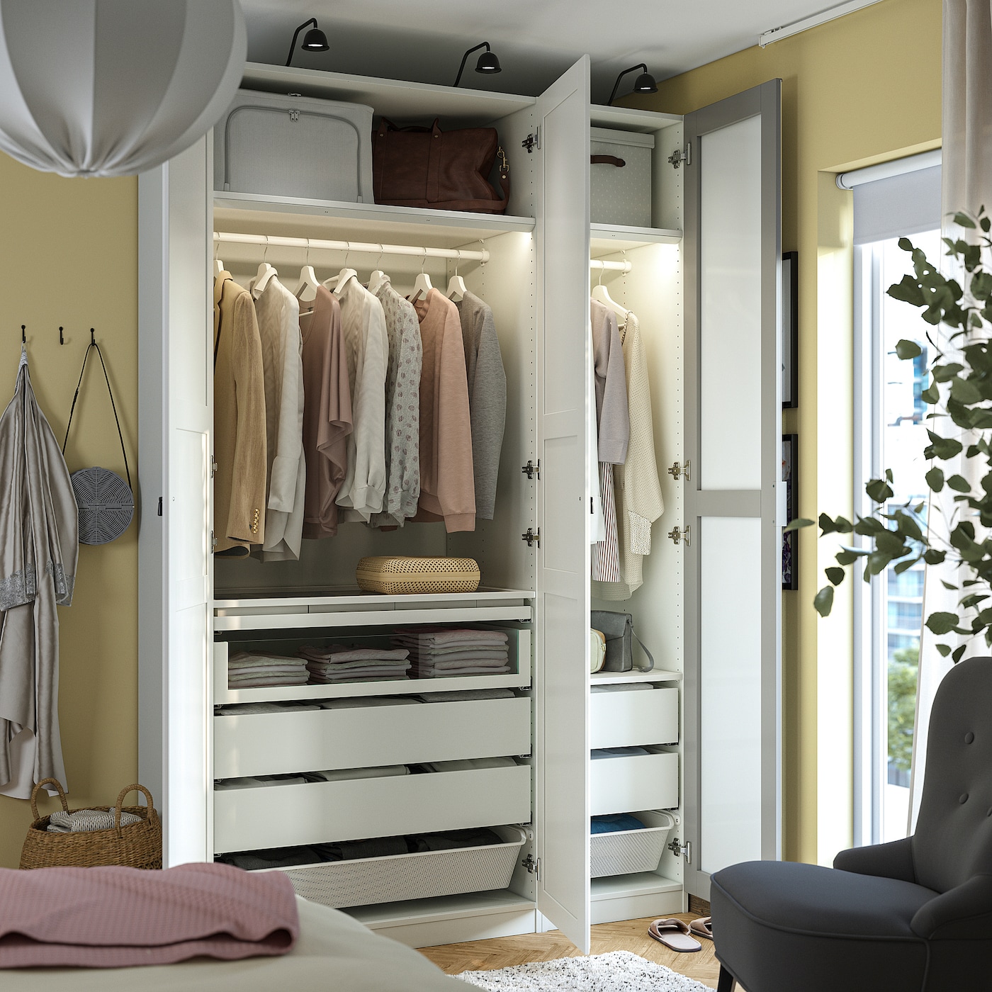 ИКЕА PAX / KAMMARTORP/TYSSEDAL , 495.725.64