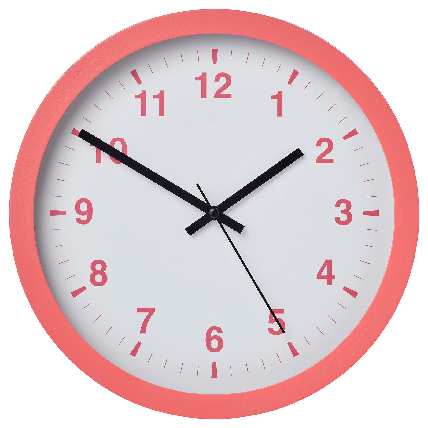 ИКЕА Годинник TJALLA - рожевий 28 см, 204.691.00
